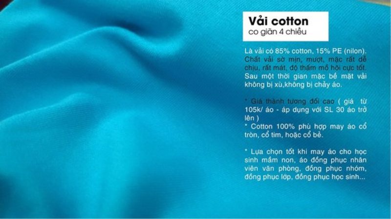 vải cotton lạnh