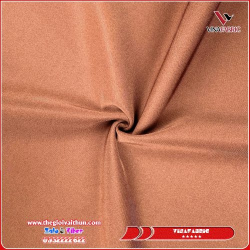 Vải Thun Poly 2 Da – CaCao