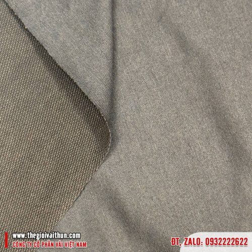 Vải thun Da cá Tici – Xám