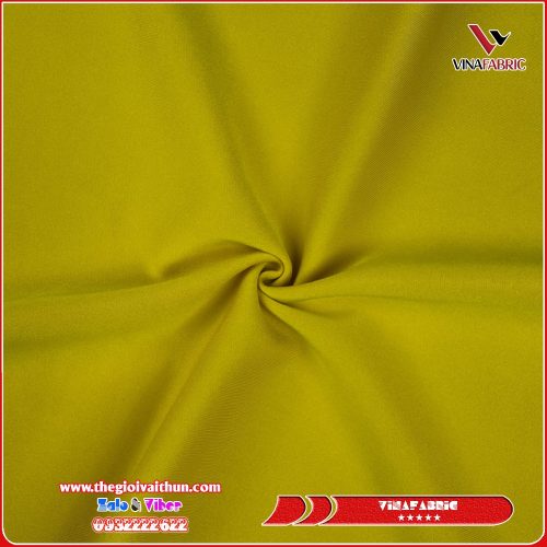 Vải Thun Poly 2 Da – Dưa Cải