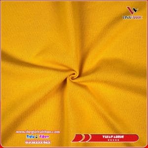 Vải Thun Cá Sấu Tici - Vàng Bò