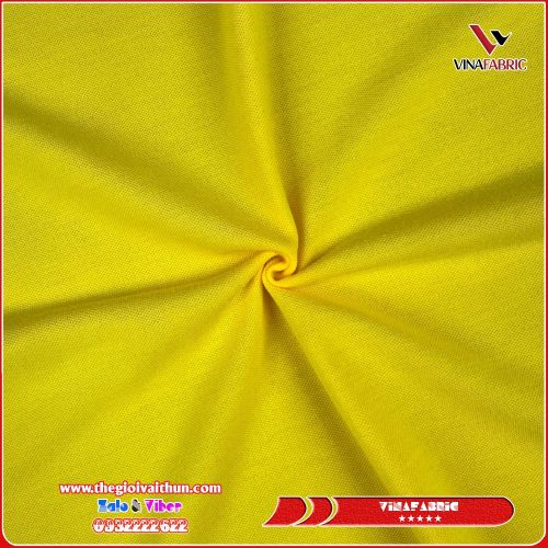 Vải Thun Cá Sấu Tici – Vàng Chanh