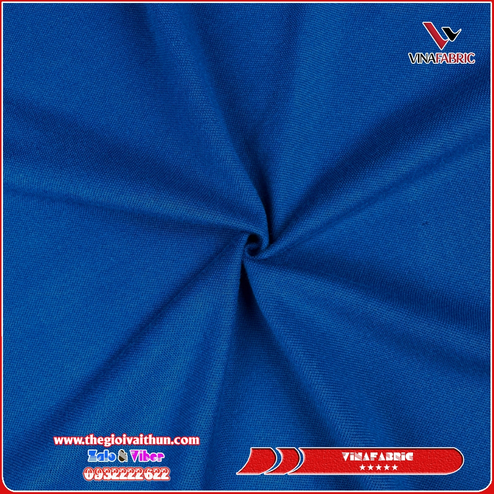 Vải Thun Cá Sấu Tici 65/35 - Bông Giấy - Hình ảnh 4