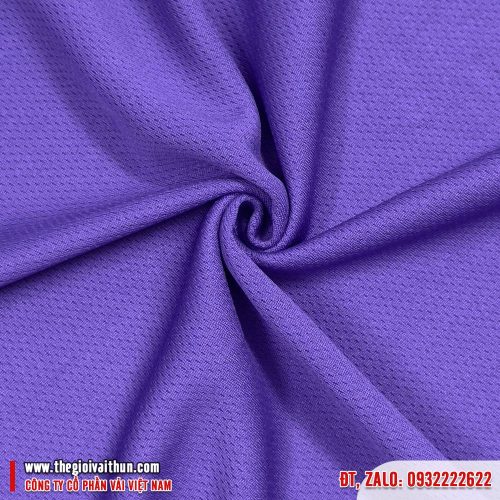 Vải thun Mè – Tím Cà