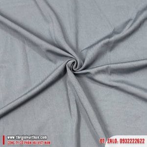 Vải thun Bột - Xám Chì