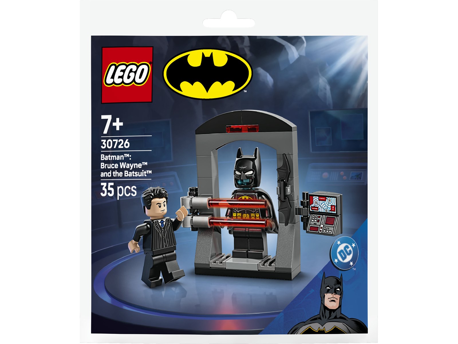 LEGO Siêu Anh Hùng 30726 Batman: Bruce Wayne và Bộ Đồ Dơi